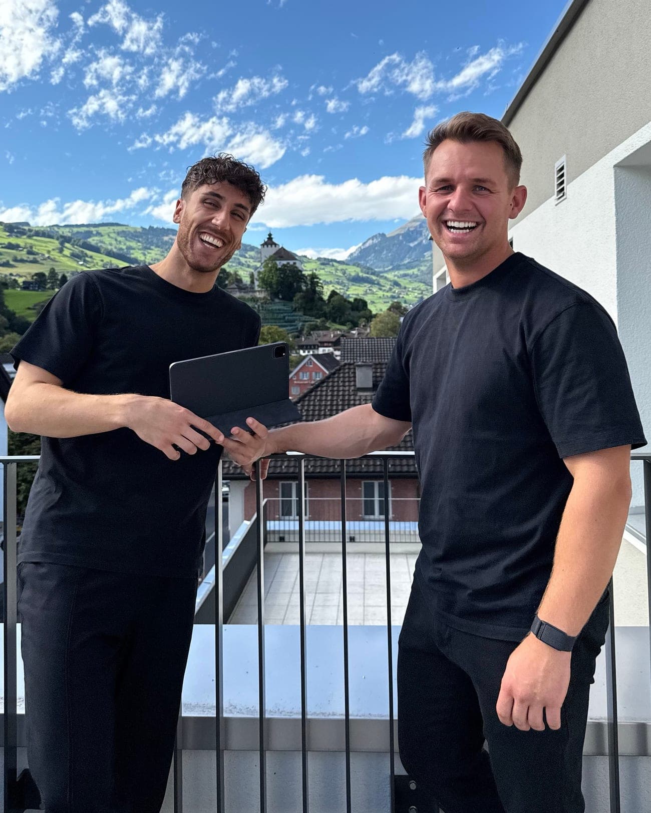 Feres Harrabi und Colin Bolter von B&H Immobilien